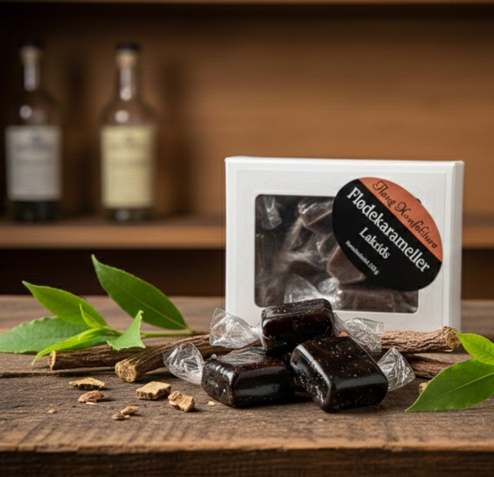 Flødekarameller - Lakrids